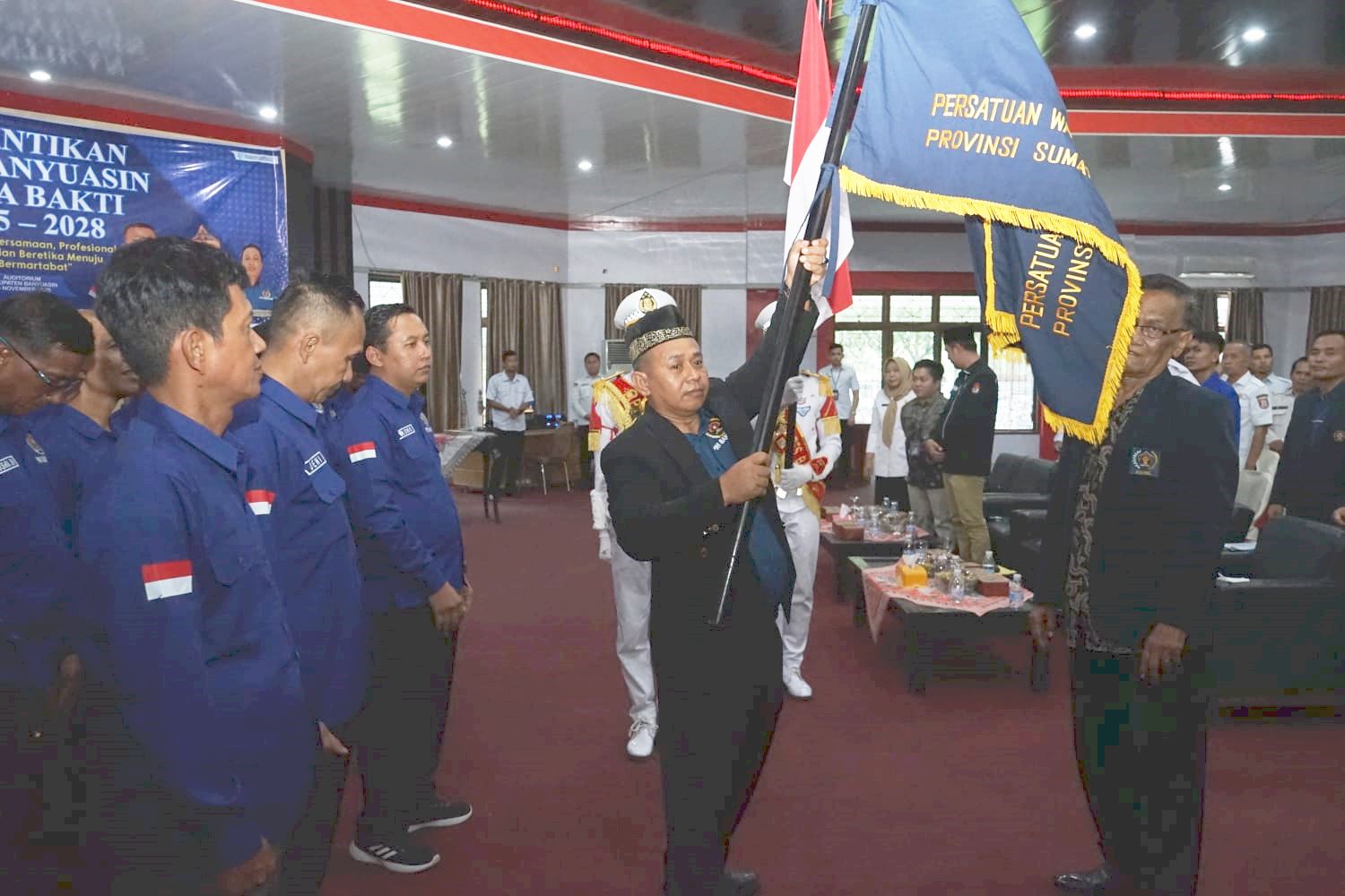 Pelantikan PWI Banyuasin