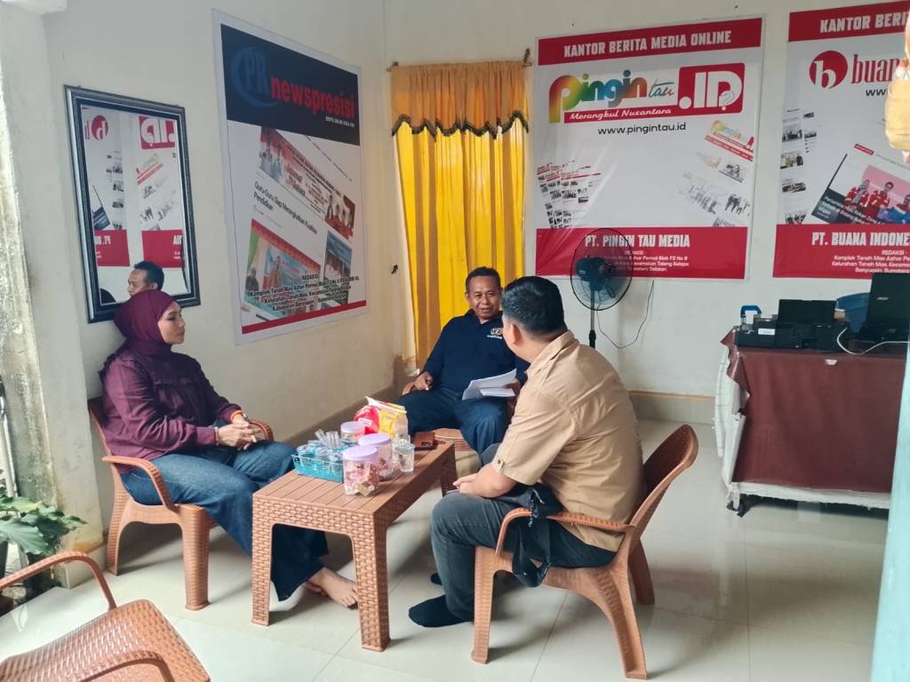 Intelkam Polda Sumsel Sambangi Ketua PWI Banyuasin, Perkuat Sinergi Jaga Kamtibmas